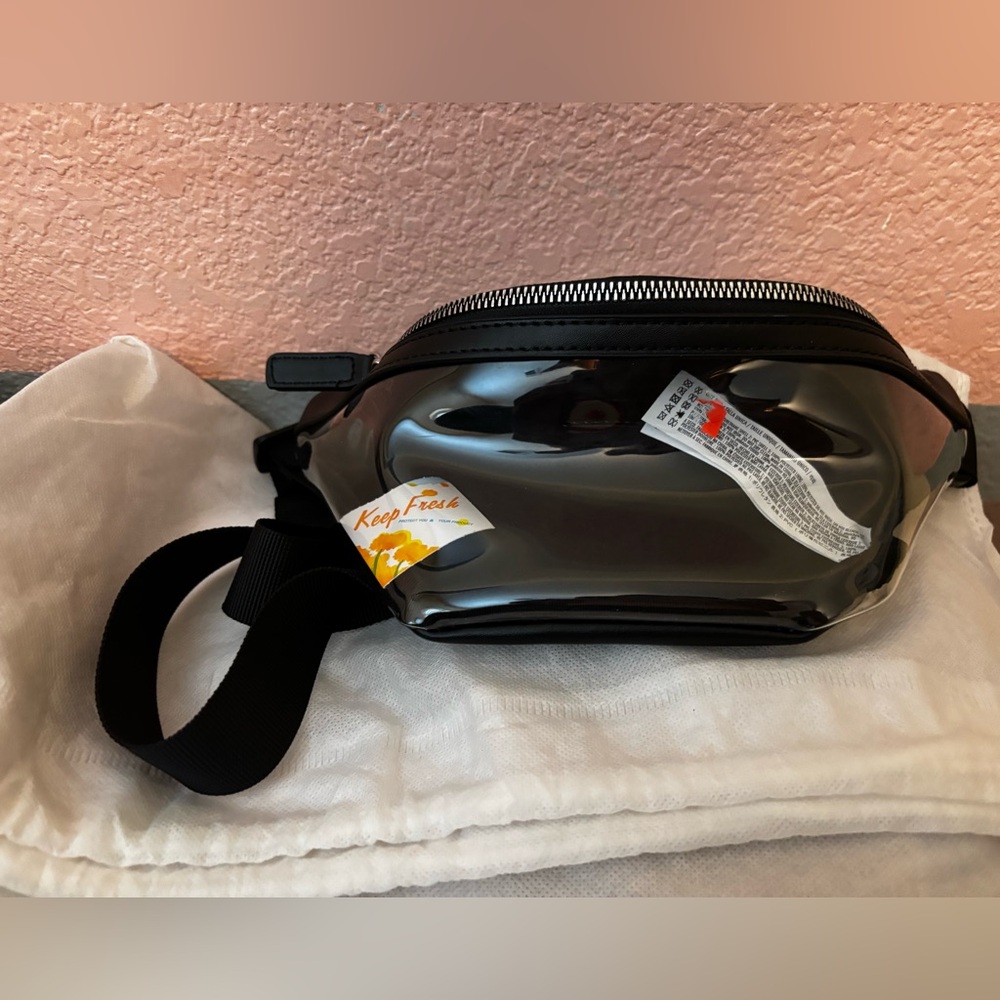 Black  see through fanny pack / Belt Bag NWT